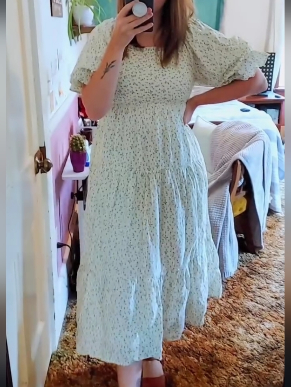 Brass & Roe Celest Smocked Dress